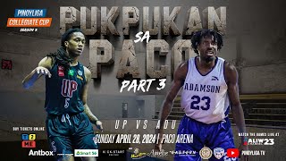 🎥 LIVESTREAM ALERT🎥 PINOYLIGA COLLEGIATE CUP S3  UP FIGHTING MAROONS vs AdU SOARING FALCONS [upl. by Ahsiatal924]