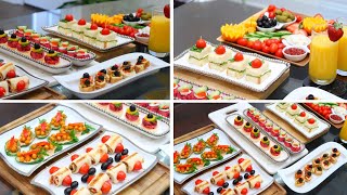 Easy Appetizer Ideas to Impress your Guests  Party Finger Food Recipes [upl. by Anwahs]