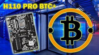 Asrock H110 Pro BTC la super tarjeta madre para minar [upl. by Melany]