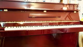 Furstein Piano  Made in Italy  Rosa mahogany TP105 [upl. by Eselahs]