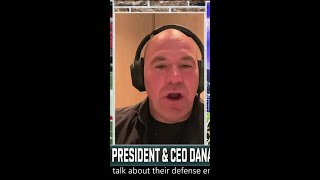 Dana White on Jake Paul vs Mike Tyson fight I LOVE MIKE  HOPE HE DOES WELL 👀 shorts [upl. by Neelram52]