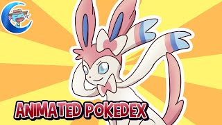 Animated Pokédex  Sylveon [upl. by Nnylaf]