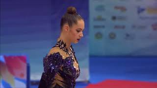 Vlada Nikolchenko UKR  Hoop AA  37th European Championships 2021  24725 [upl. by Thaine571]