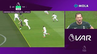 Premier League  Harry Kane Goal Denied by VAR [upl. by Cliffes]