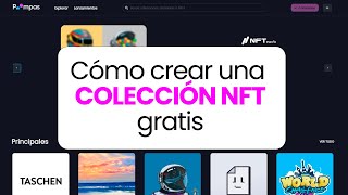 Cómo crear una COLECCIÓN NFT gratis [upl. by Ainoyek]