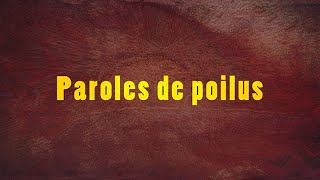 Paroles de poilus [upl. by Einatirb]