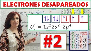 ⚛ELECTRONES DESAPAREADOS 2⃣ ⚛DIAGRAMA DE ORBITALES ⚛Principio de exclusión de Pauli y Regla de Hund [upl. by Nuarb]