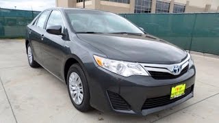 2014 Toyota Camry XLE Hybrid Full Review Start Up Exhaust [upl. by Nnylyahs]