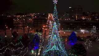 Rotary Lights in La Crosse WI [upl. by Otokam55]