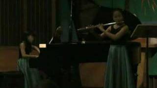 Flute Sonata quotSicilianoquot  J S Bach [upl. by Aerdnahc]