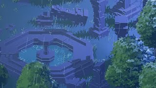 Pixel Art Rain Shader [upl. by Rimisac304]