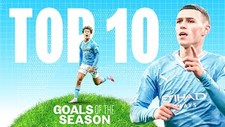 TOP 10 GOALS OF THE SEASON  Man City  2324 Season [upl. by Graniela]