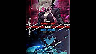 Saber Alter Game vs Sung Jinwoo LN [upl. by Droflim]