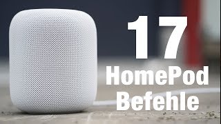 17 HomePod Befehle für den Alltag [upl. by Ayaros]