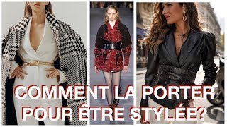 Tendance  la ceinture laccessoire pour être stylée [upl. by Notnirb]