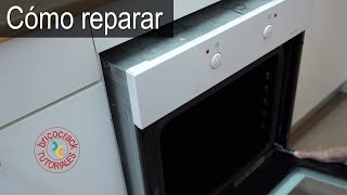 Reparar horno eléctrico empotrable y problemas de instalación placa de inducción Bricocrack [upl. by Homovec148]