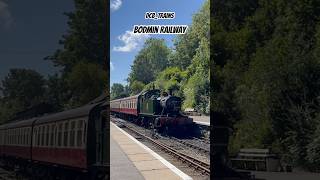 Bodmin Railway with small prairie 5552 train railway steam steamtrain heritage [upl. by Chace186]