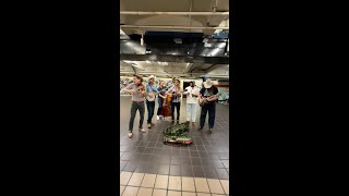 Old Crow Medicine Show  My Bones Gonna Rise Again Subway PopUp [upl. by Lerraf]