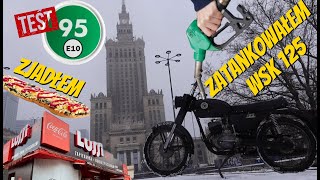 BENZYNA E10 zniszczy dwusuwa WSK 125 TEST Lussi Bar czyli najlepsze zapiekanki spod Patykaquot [upl. by Rebor]