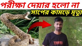 রাসেল ভাইপার সাপের কামড়ে প্রান গেল শিক্ষার্থীর  রাসেলস ভাইপার  Russells viper  Russell viper [upl. by Scriven88]