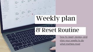 Weekly Review and Reset Routine  inboxes using OmniFocus Planning Your Week [upl. by Barta]