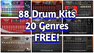 One Of The Best FREE Drum VST Plugins Just Got Better  Monster Drums 2024 by Agus Hardiman  Review [upl. by Materse]