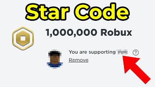 The Best Star Code For Robux [upl. by Itraa302]