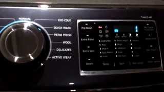 Our new Samsung 6300 Washer and Dryer and a damm catchy tune [upl. by Egreog925]