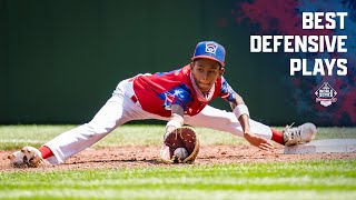 Best Defensive Plays from the 2023 Little League Baseball World Series [upl. by Brower]