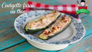 Recette courgette farcie au thon [upl. by Pritchett]