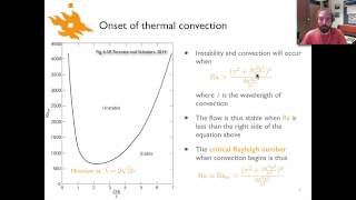 Geodynamics  Lecture 103 Onset of thermal convection [upl. by Susanne]