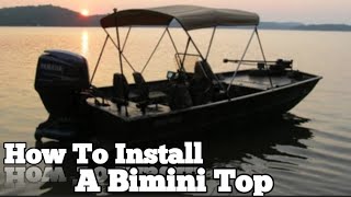 Installing a Bimini Top [upl. by Vivica]