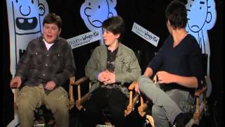 Zachary Gordon Robert Capron Devon Bostick Exclusive Interviews for Diary of a Wimpy Kid 2 [upl. by Marshall]