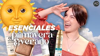 Esenciales primaveraverano  Favoritos cuidado y maquillaje para el calorcete publi [upl. by Amo414]