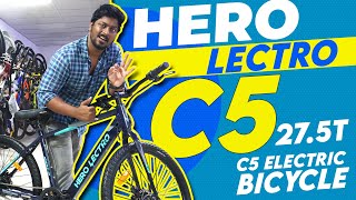 Hero Lectro C5  Best Electric Cycle with Top Features herocycles electricbicycle WantItFlauntIt [upl. by Elraet]