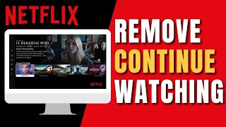 How To Remove Netflix Continue Watching On TV [upl. by Igiul]