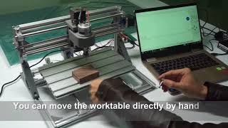 Operating Instructions Video Manual for CNC1610 CNC2418 CNC3018 CNC Engraving Machine [upl. by Eatnohs]