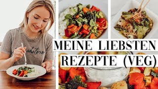 Meine 3 LIEBLINGSREZEPTE vegetarischvegan  Gesund Schnell und Einfach  TheBeauty2go [upl. by Yrhcaz]