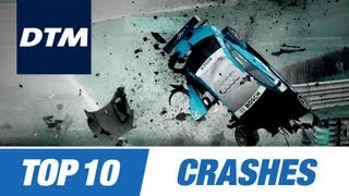 DTM Top 10 Crashes [upl. by Yretsym]