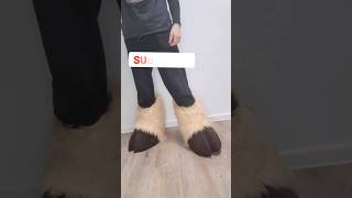 How to make digitigrade feet hooves fursuitmaker fursuit [upl. by Annawik]