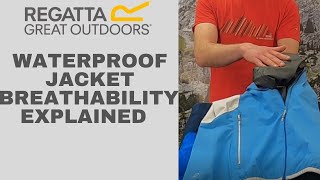 Regatta Waterproof Jacket Breathability Explained [upl. by Yasmeen]