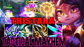 WILD RIFT TRISTANA MID GAMEPLAY  TACTICAL MAYHEM  TRISTANA BUILD RUNES [upl. by Zaremski166]