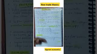 New Trade theory shortvideo shortsviral ugcnet netjrf economics shortfeedreelstradeviral [upl. by Ylas]