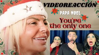 Papa noel you´re the only one  ❄️LETICIA SABATER🤙🏼  video reacción [upl. by Eidok]