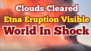 Europe In Shock With Huge Eruption Of Etna [upl. by Emrich]