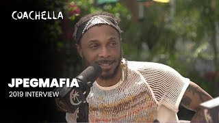 Coachella 2019 Week 1 JPEGMAFIA Interview [upl. by Yenrab]