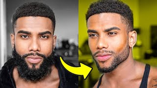 My Stubble Beard Routine For A Defined Jawline [upl. by Aihsemak]