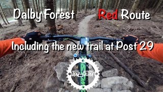 Trail Centre MTB  Dalby forest Red trail [upl. by Ahtamat]