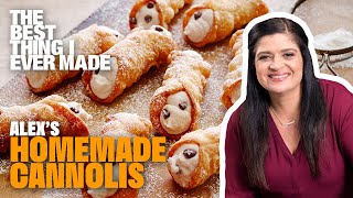 How to Make the Best Cannoli with Alex Guarnaschell  The Best Thing I Ever Made  Food Network [upl. by Uhthna]