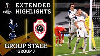 Tottenham vs Antwerp Extended Highlights  UCL on CBS Sports [upl. by Slade]